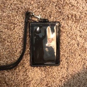 Coach ID/card lanyard
